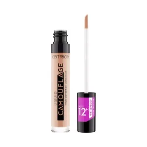 Catrice Liquid Camouflage Tono 010 Porcellain Corrector Líquido de Gran Cobertura y Duración (hasta 12 Horas).