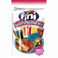 Liquorice Wonder Mix Doypack Fini, Bolsa 165 G