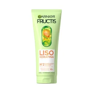 Fructis Liso Keratina Nº2 de Garnier Acondicionador para Cabellos Encrespados 200 Ml.