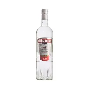 Lithuanian Silver  Vodka Destilado y Embotellado en Lituania Botella 1 L. 1000 ML