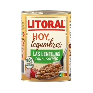 Litoral Lentejas de la Abuela Cocinadas 435 G. 425 G