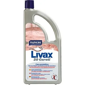 Livax Cera Protectora para Suelos de Mármol y Piedras Naturales Autoabrillantadora y Antideslizante Nuncas