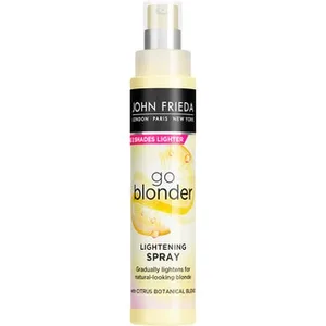 Loción Aclarante Go Blonder con Mezcla Botánica Cítrica para Cabellos Rubios John Frieda