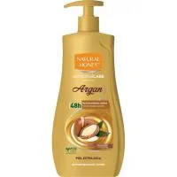 Loción Corporal de Argán Natural Honey, Dosificador 600 Ml