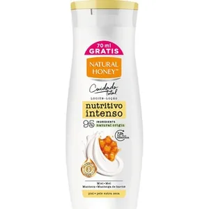Loción Corporal Nutritiva Intensa para Pieles Sescas con y Miel y Manteca de Karité para Piel Extra Seca Natural Honey