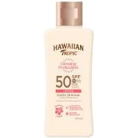 Loción Solar Sf50 Hawaiian Tropic Glowing Protection, Bote 75 Ml
