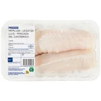 Lomo de Merluza Eroski, Bandeja Aprox. 350 G