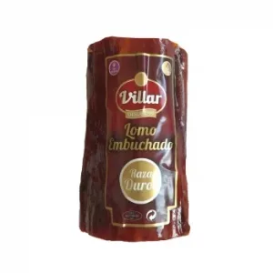 Lomo Embuchado Raza Duroc Villar sin Gluten y sin Lactosa 360 G