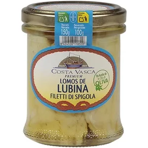 Lomos de Lubina en Aceite de Oliva Costa Vasca