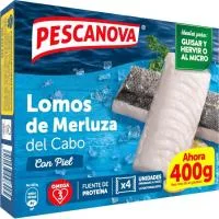 Lomos de Merluza del Cabo Pescanova, Caja 400 G
