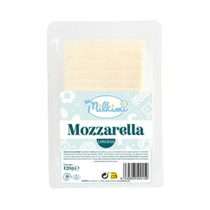 Milkimi Lonchas de Queso Mozzarella 120 G.