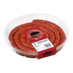 Longaniza Roja Fresca Rosca 0.4 KG