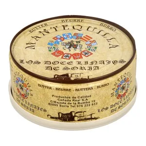 LOS Doce Linajes de Soria Lata de Mantequilla sin Sal los Doce Linajes de Soria 250 G.