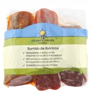 Lote de Ibéricos Lomo, Chorizo y Salchichón Círculo de Calidad 825 G