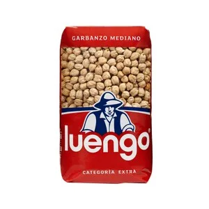 Luengo Extra Garbanzos Medianos en Paquete de 1 Kg 1000 G