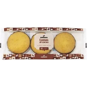 Lunas Bañadas Cacao 350 Gr