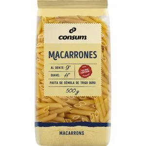 Macarrones Paquete 500 Gr