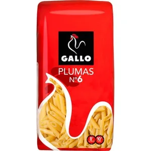 Macarrones Plumas N.6 Gallo