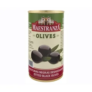 Maestranza Aceitunas Negras Deshuesadas Lata 150 Gr.