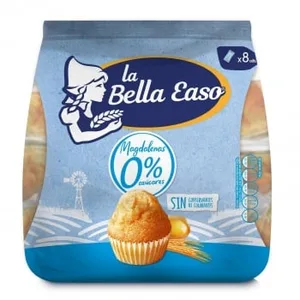 Magdalenas 0% Azúcares la Bella Easo 8 Ud.
