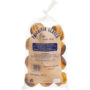 Magdalenas 12 Unidades  Claver 380 G