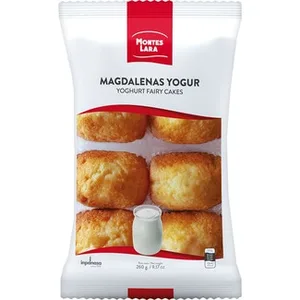 Magdalenas Elaboradas con Yogurt  Montes Lara 260 G
