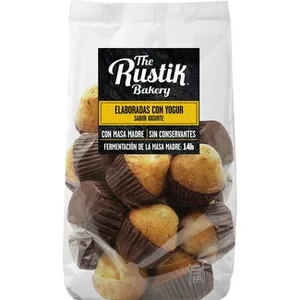 Magdalenas Mini de Yogurt con Masa Madre  THE Rustik Bakery 190 G