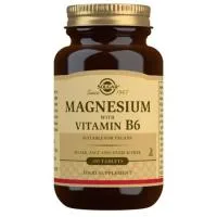 Magnesio+vitamina B6 Solgar, Bote 100 Comprimidos