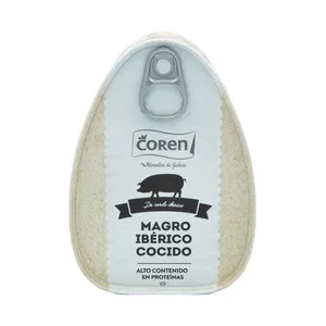 Louriño Magro de Cerdo Ibérico Cocido en Su Jugo Lata de 200 G.