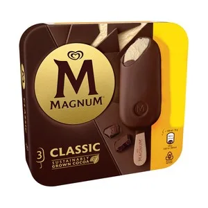 Magum Classic de Frigobombón Helado de Vainilla y Chocolate con Leche 3 X 100 Ml. 300 ML