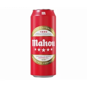 Mahou 5 Estrellas Cerveza Lata 50 Cl. 500 ML