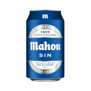 Mahou Cerveza sin Alcohol Lata 33 Cl. 330 ML