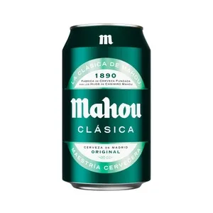 Mahou Clasica Cerveza Lata 33 Centilitros 330 ML