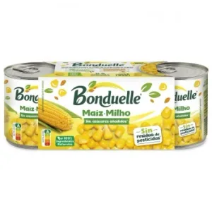 Maíz Dulce Bonduelle Pack de 3 Unidades de 140 G.