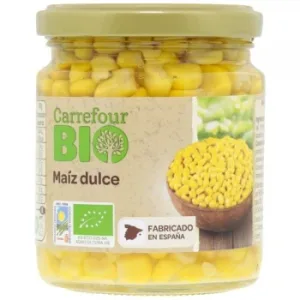 Maíz Dulce Ecológico Carrefour Bio 160 G.