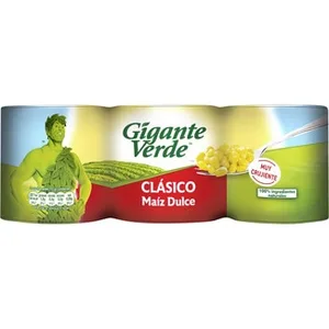 Maíz Dulce en Grano Pack 3 Gigante Verde