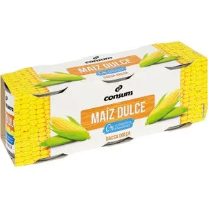 Maíz Dulce Lata Pack de 3 3 X 140 Gr
