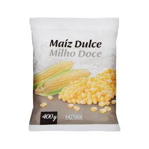 Maíz Dulce Hacendado Ultracongelado 0.4 KG