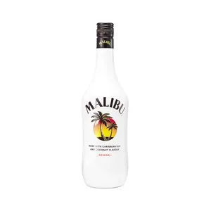 Malibu Ron Blanco Caribeño con Sabor a Coco Malibu Original Botella de 70 Cl. 700 ML