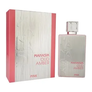 Manasik Oud Amber Pink Eau de Parfum (agua de Perfume) para Mujer 100 Ml.