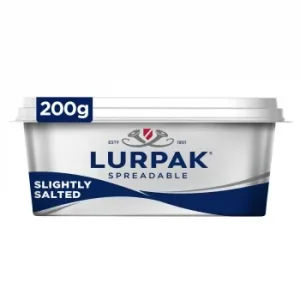 Mantequilla Fácil de Untar Ligeramente Salada Lurpak 200 G.