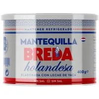 Mantequilla Holandesa sin Sal Breda, Lata 400 G