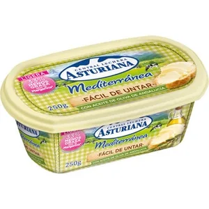 Mantequilla Mediterránea Fácil de Untar con Aceite de Oliva de Andalucía Asturiana