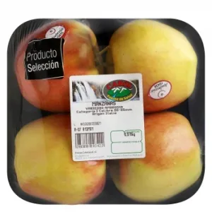 Manzana Ambrosia Selección 4 Ud 1 Kg Aprox