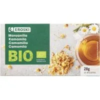 Manzanilla Eroski Bio, Caja 20 Sobres