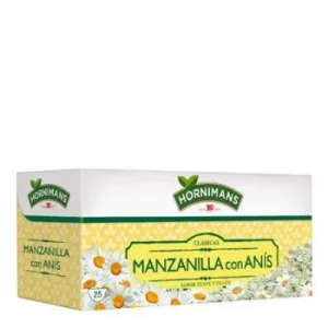Manzanilla con Anís en Bolsitas Hornimans 25 Ud.