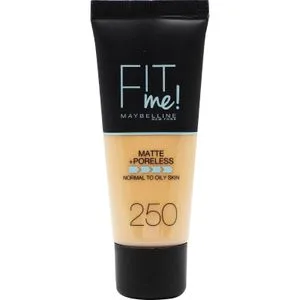 Maquillaje Mate 250 Fit Me 1 u