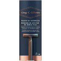 Máquina Afeitar Doble Filo-5 Recamb. King C Gillette, Pack 1 Ud