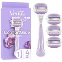 Máquina Breeze + 3 Recambios Gillette Venus Plus, 1 Ud