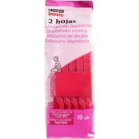Máquina Depilatoria Desech. 2 Hojas Eroski Basic, Pack 10 Uds